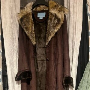 Faux Fur Women’s Coat